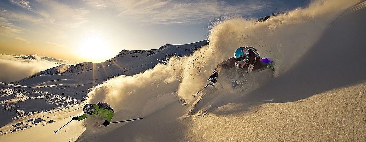 Ski day en La Parva